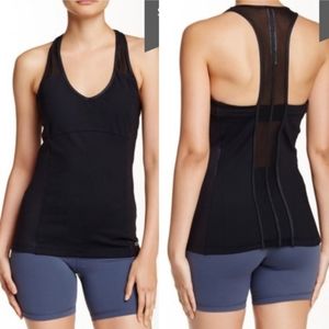 Preloved Alo Yoga mesh panel chromatic tank